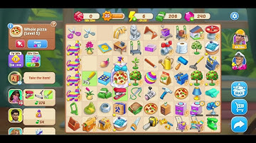 DesignVille Merge & Design Level 35 Part 11 | Gameplay Walkthrough & Area Decoration