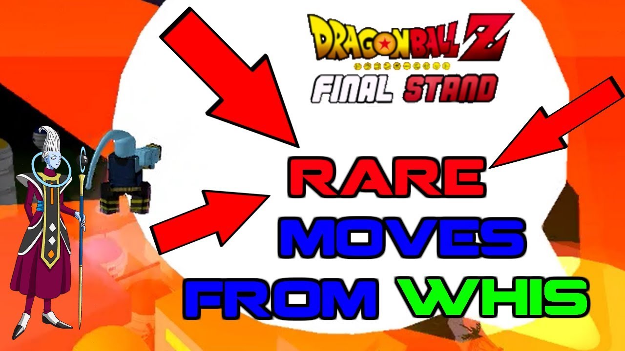 How To Get Rare Moves From Whis In Dragonball Z Final Stands Roblox Youtube - todos los ataques del whis roblox dragon ball z final stand