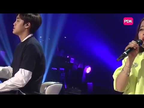 Beak Ji Young with Song Yu Bin -새벽 가로수길 Garosugil At Dawn - MR Removed