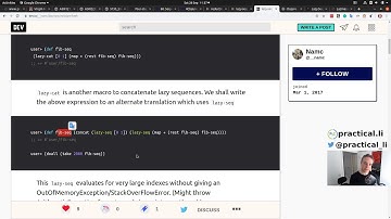 Practicalli Clojure 43 - 4Clojure 60 - reductions function