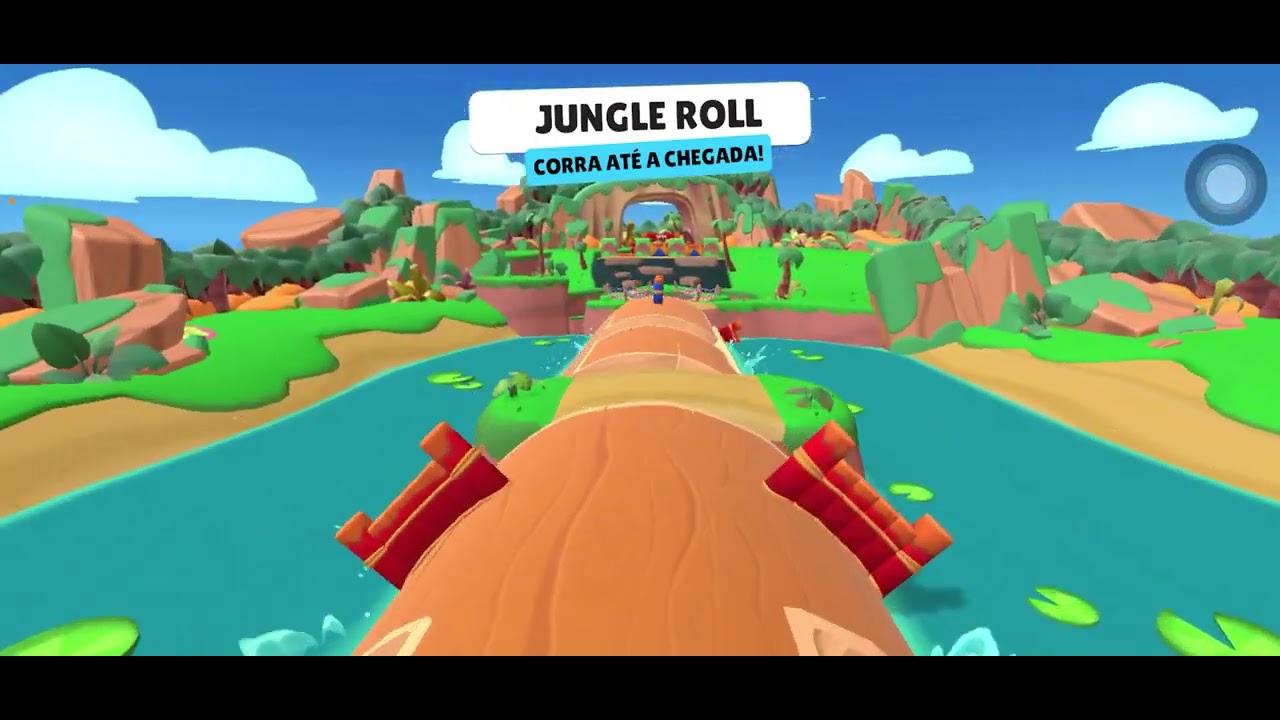 Jogando stumble guys