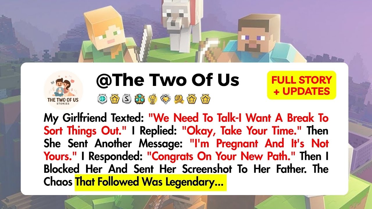 My Girlfriend Texted: "We Need To Talk-I Want A Break To Sort Things Out." I Replied:..