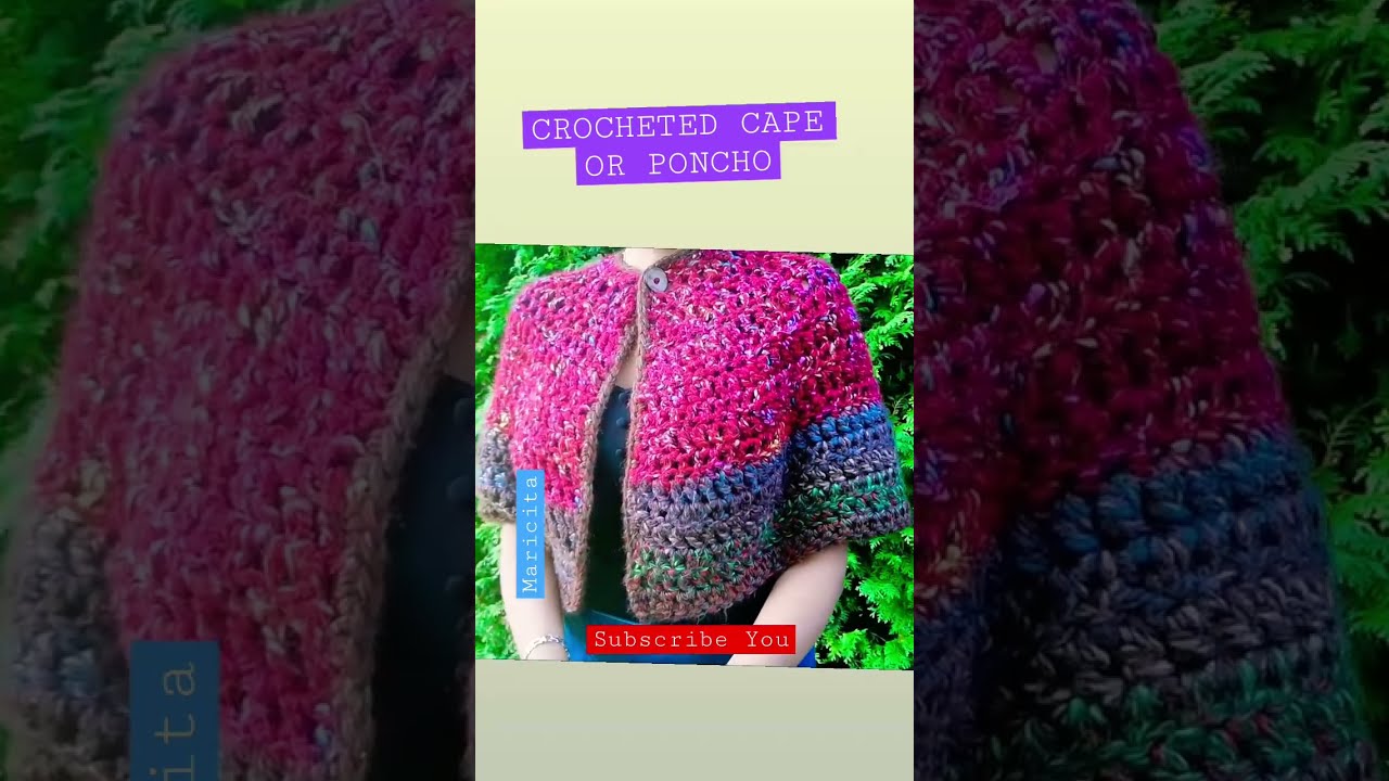 ◆Massimo Dutti◆ Whole pattern crochet cape Cutwork crochet cape · Aubergine · Sweaters | Massimo Dutti