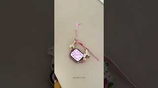Lotus Beaded Apple Watch Strap 🌸 Elegant Bracelet Style | JStudio Finds