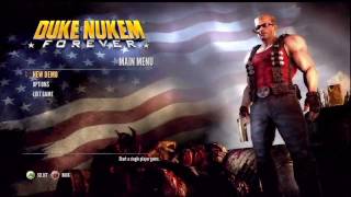 Duke Nukem Forever - Complete Demo Gameplay (Commentary) HD