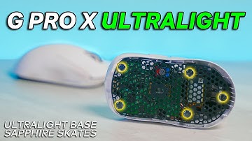 The Logitech G Pro X Ultralight. (Easy Mods)