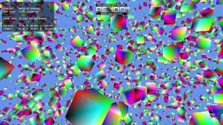 Cubes demo finally working in new engine