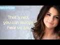 Selena Gomez - When The Sun Goes Down [w/Lyrics]