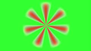 Spinning Fan Wings Green Screen