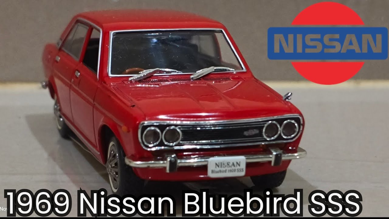1969 Nissan Bluebird 1600 SSS 1/43 - YouTube