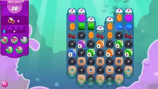Candy Crush Saga LEVEL 447 NO BOOSTERS (OLD VERSION with Countdown Crystals) screenshot 3