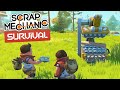 Скрап Механик Выживание. Часть 8 | Дровосеки и рефбот! (Scrap Mechanic Survival)