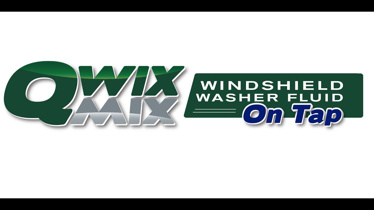 Qwix Mix Windshield Washer Fluid Concentrate, 1 Bottle Makes 1,760 Gallons,  1 oz. Makes 55 Gallons - 100% Biodegradable Grime & Dirt Remover, Superior