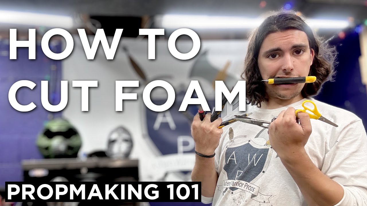 HOW TO CUT FOAM | Propmaking 101