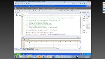 QTP/UFT Tutorial For Beginners