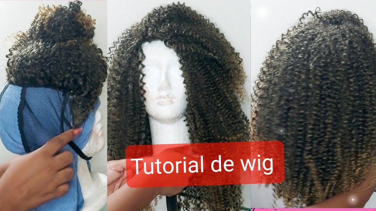 Fazendo peruca (wig) em casa