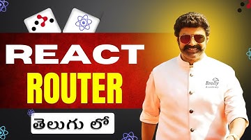 React Router in Telugu 2025 | React Js Tutorials Telugu | Web Development | Brolly Academy