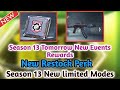 Season 13 New Free Events Rewards COD Mobile | New Restock Perk COD Mobile| Season 13 Leaks CODM