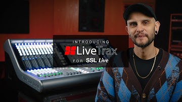 Harrison LiveTrax - Now Available for the SSL Live Console Range (Overview)