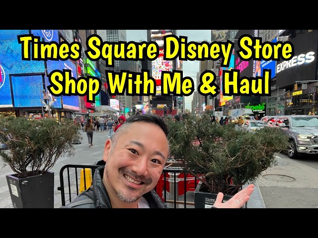 New York Times Square Haul - Disney Store, Sanrio & Japanese Books! 