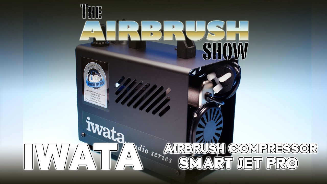  Iwata-Medea Studio Series Smart Jet Pro Single Piston Air  Compressor : Arts, Crafts & Sewing