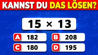 Can You Pass This 50 Question Multiplication Quiz? 🤓✖️ | Easy to Super Hard Mental Math Challenge
