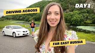 RUSSIAN ROAD TRIP DAY 1 🇷🇺  Vladivostok to Khabarovsk by car! Vlog