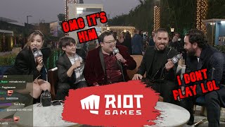 OFFLINETV HAVING FUN WITH THE OWNER OF RIOT GAMES MARC MERRILL AND BRANDON BECK - FT TYLER1