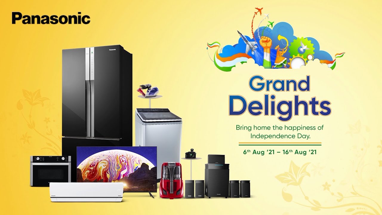 Independence Day 2021 Offers on Panasonic Home Appliances YouTube