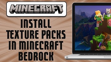 How To Install Texture Packs In Minecraft Bedrock (easy)