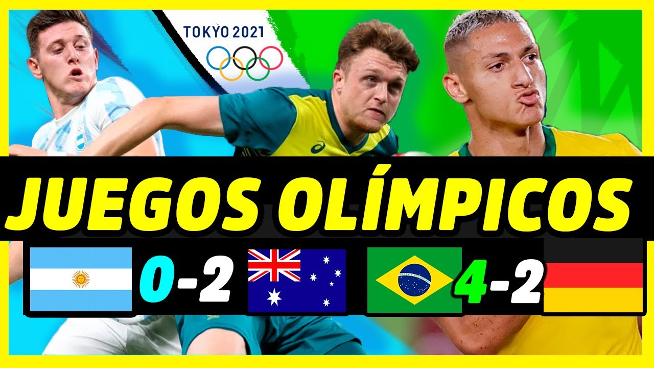 EL FÚTBOL OLÍMPICO ES MUY RARO | RESULTADOS PRIMERA FECHA | BRASIL, ARGENTINA, MÉXICO TOKYO 2022