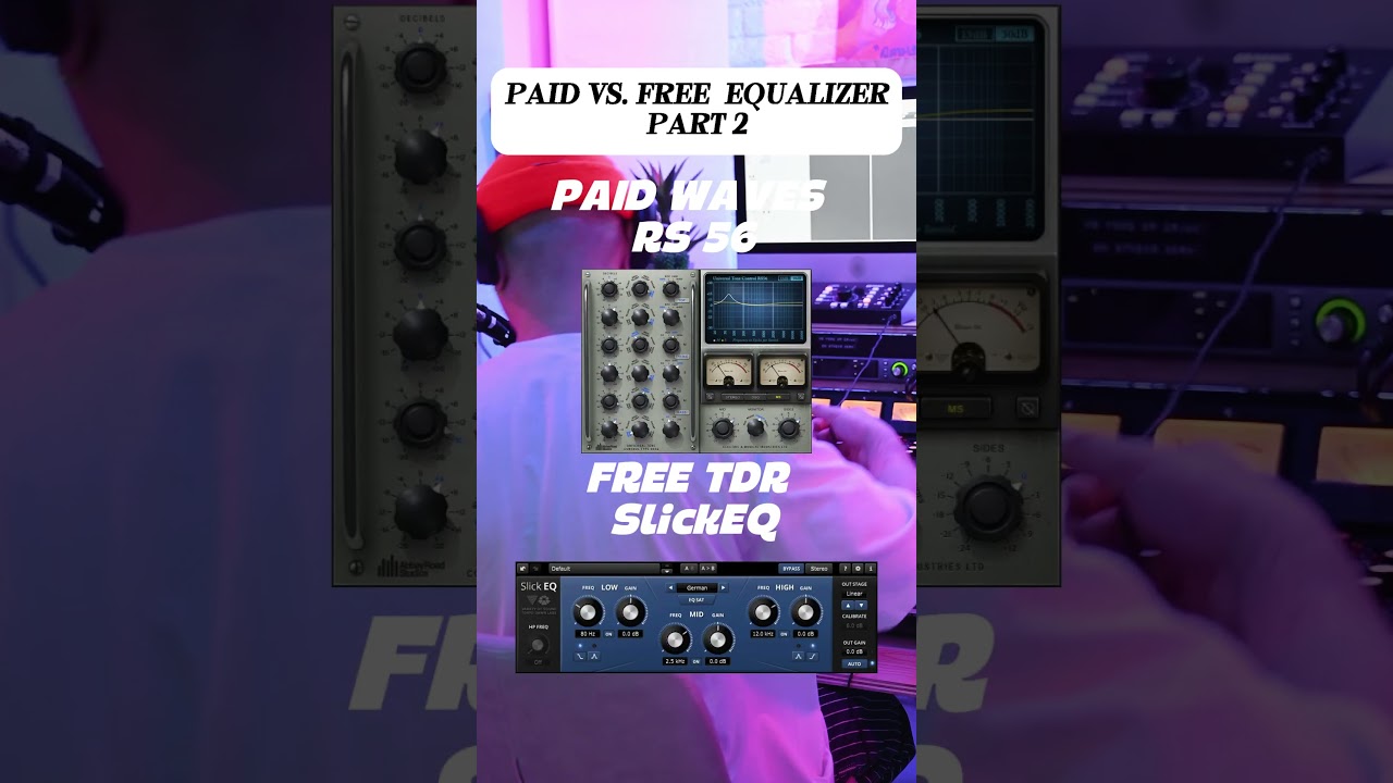 Paid vs Free VST EQ Part 2  #shorts  #beats #flstudio #musik #tipsandtricks #freevst