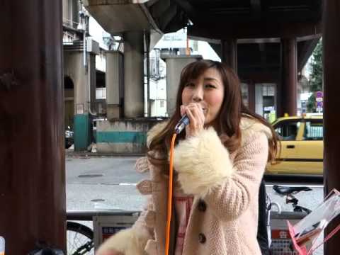角田睦美「Darling」①(西野カナ)、梅田周辺、１５.０３.１５
