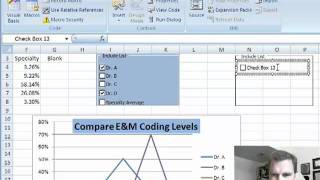 Excel Video 95 Check Boxes and Group Boxes