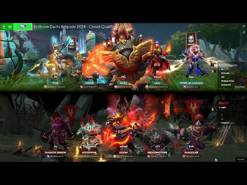 BOOM ESPORTS VS BRUV123 - BETBOOM DACHA BELGRADE 2024 - CLOSED QUALIFIERS SEA