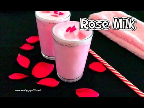 rose-milk-recipe-|-how-to-make-rose-milk-at-home-|-summer-drink-recipes