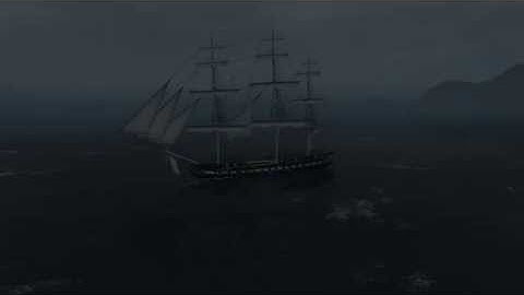 Naval Action:  OW Overcast and Foggy