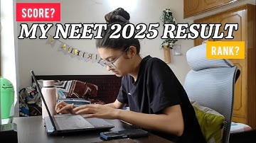 NEET 2025 Result Out😱❤️‍🩹 | My Score, Rank, family