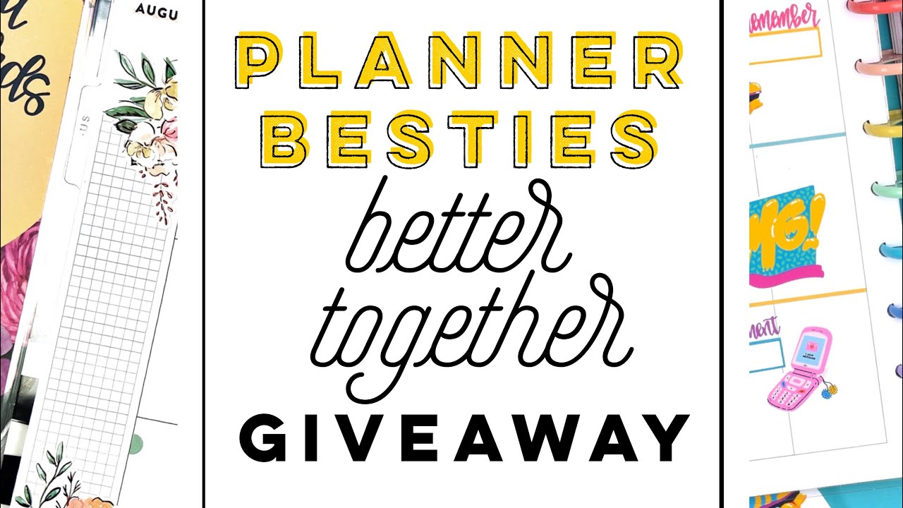 Plan With Me | Collab with Kell of a Plan | Planner Besties - Better Together Giveaway
