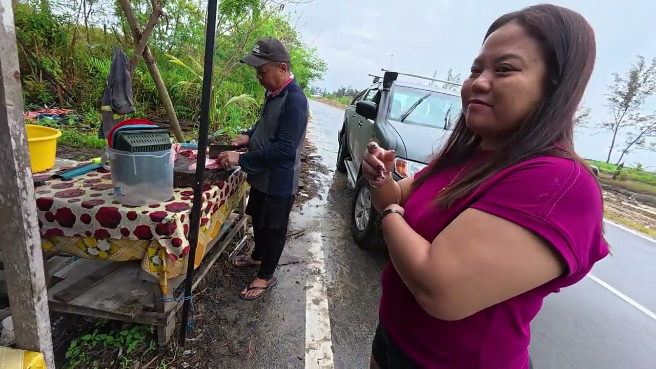 Bertemu Dengan Saudara Yang Menjual Ikan Dipangkalan Batu 1 Kuala Baram