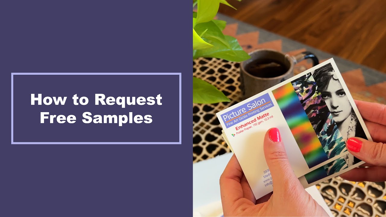 How to Request Free Samples - YouTube