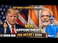 ALL NEW APPOINTMENTS for AFCAT I 2026 by Shivani mam #afcat #afcatexam #afcatgk