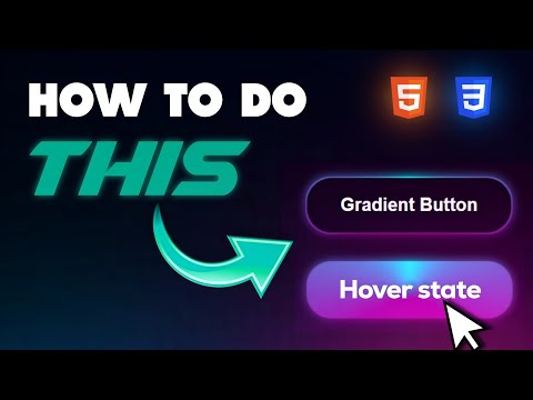 Glowing Gradient border using html & css | #html | #css | #vscode 