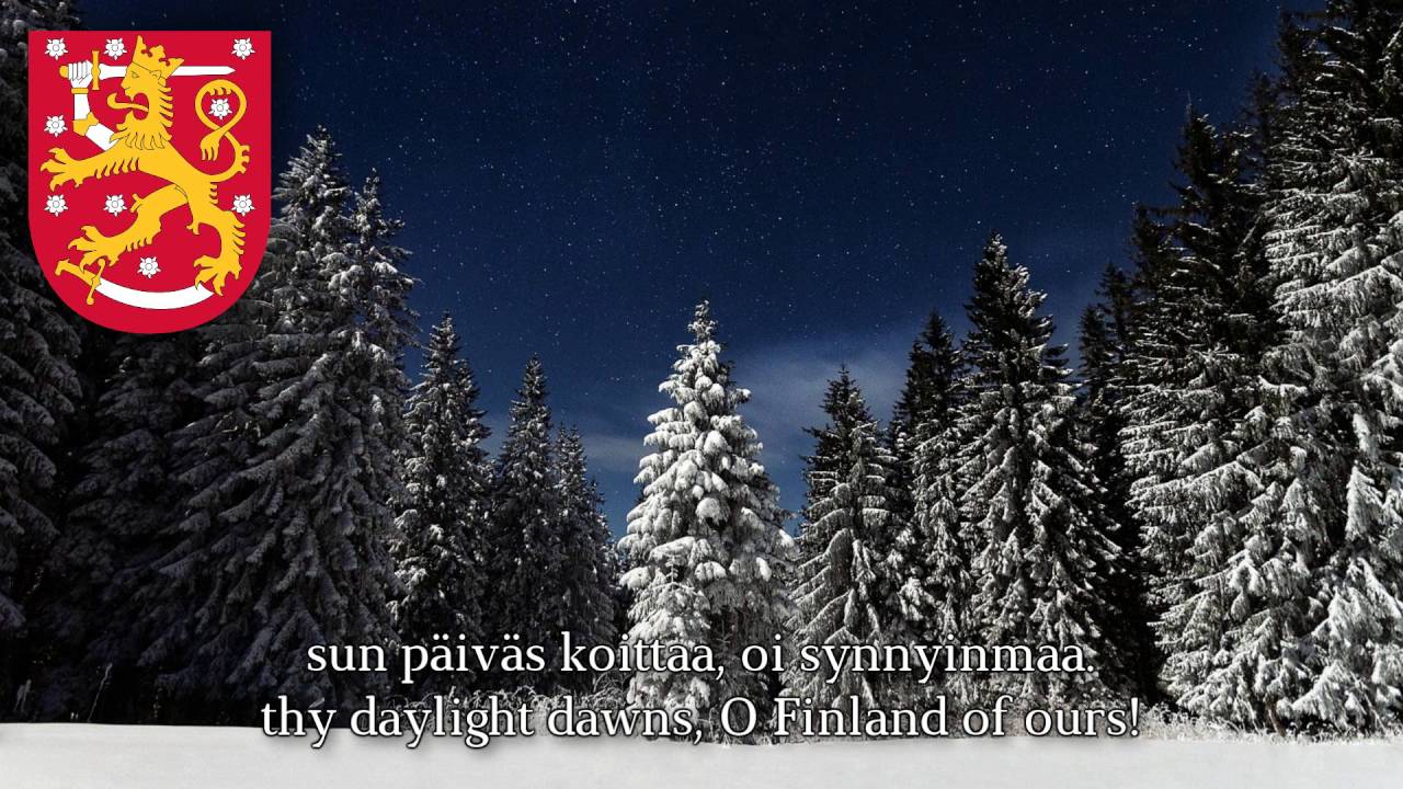 Finnish National Song -Finlandia hymni