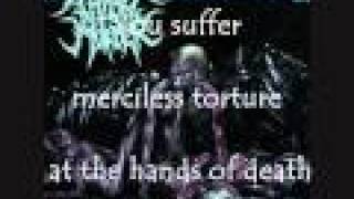 THY ART IS MURDER--Parasitic Autopsy Lyrics