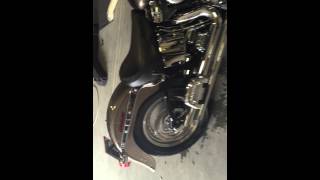 Harley Davidson Fatboy with Python exhaust