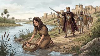 قصة مؤلمة عن طفل رضيع رمته أمه ف البحر لأن الملك الظالم أراد قتله... النهاية صادمة !