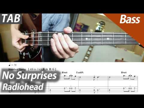 No Surprises | Bass - Radiohead