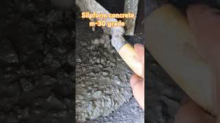 Trial For Slipform Concrete