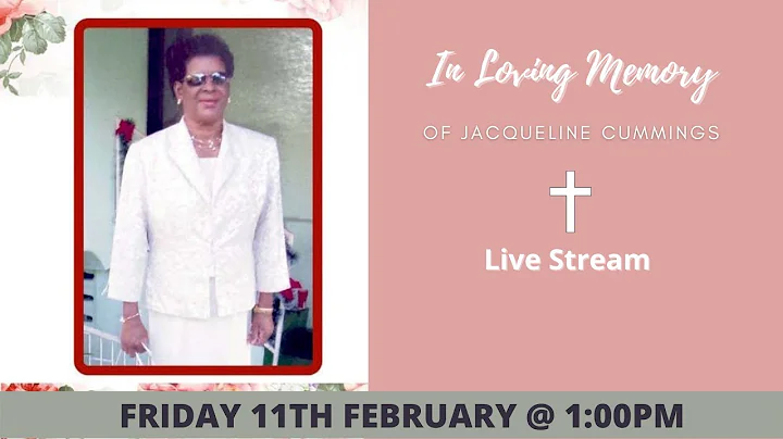 Celebrating the life of Jacqueline Cummings